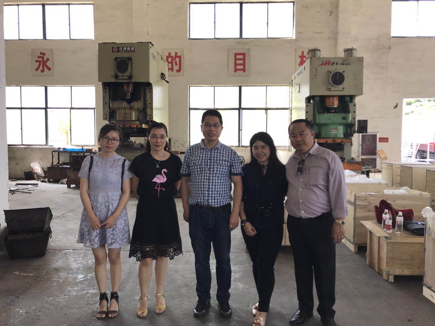 Visit chain factory @ Hangzhou, China